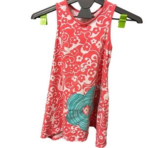 Mallory May girl’s summer razor back shift dress size 12